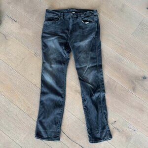 Banana Republic Men's 31x30 Slim Luxe Traveler Black / Dark Grey Jeans Size